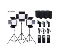 Viltrox VL-D85T3PC - kit de 3 paneles LED bicolor