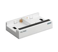 VILTROX VL22 Cargador Batería para NP-F550 Carga Rápida Doble Ranura 2 Canales para NP-F750 NP-F970 (con Puerto Type-C, Salida Máxima de 8,4V/2A, indicador LED)