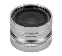 VILTROX WCL-X100 Vi Lente de Conversión Gran Angular, Lente de Ángulo Ancho 0.8X con Reconocimiento Automático para la Cámara Fujifilm X100VI X100V X100F, Plata