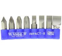 Vim Herramientas Impact-8 Impacto Calidad S2 bit Set - 8 Piezas