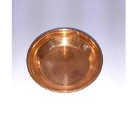 Vimal Nautical Plato de bandeja de cobre puro Colores Naranja Tamaño 3 pulgadas