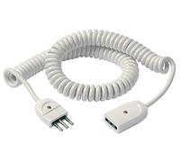 Vimar 0P32352.B Cordón alargador Extensible 5m, Clavija estándar Italiano S11, Toma de Corriente estándar Italiano P11