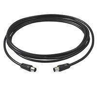 Vimar 0P32420 Cordón alargador lineal 2 metros, cable coaxial TV, Z 75 Ω, indisolublemente conectado a un conector macho y a uno hembra