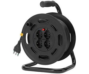 Vimar - 0p32731 carrete, 16 bis, 4 salidas universales, 30m