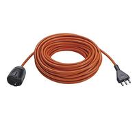 Vimar 0R32399 Alargador eléctrico universal con cable de 30 m 3G1,5S17, naranja