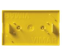 Vimar 0RV71323 Tapa antimortero protectora para cajas V71303 y V71303.AU, amarillo