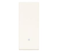 VIMAR 30008.B Línea Botón alineado iluminable, botón reemplazable, blanco