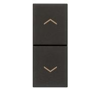 VIMAR 30062.G Línea botones interbloqueados, con flechas direccionales, negro