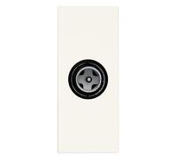 Vimar 30300.01B LINEA Toma Coaxial TV-RD-SAT, Directa, Conector Macho, Paso de Corriente Continua, Blanco