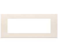 Vimar 30657.01 serie Línea Placa 7 módulos, tecnopolímero, cáñamo