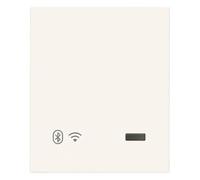 VIMAR 30807.B Línea Gateway IoT Bluetooth Wi-Fi para integración, configuración, supervisión de VIEW Wireless, a través de Cloud y App, blanco 2m