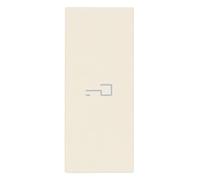 VIMAR 31000A.PC - Línea de botón intercambiable, 1 módulo para mandos axiales, símbolo de llave iluminable, cáñamo