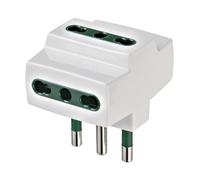 Vimar - Adaptador multiple s17+3 polos 17/11 blanco