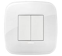 VIMAR Arké 0K03925.06 - Kit de control conectado, inalámbrico y sin batería, VIEW inalámbrico estándar Bluetooth con soporte, teclas, placa de 2 m