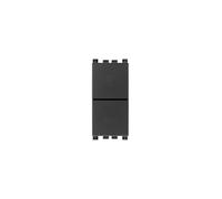 Vimar serie arke - Pulsador doble independiente no+no 10a gris