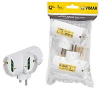 Vimar FP00316.B Adaptador vert. S31+3Universal blanco 2p