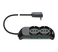 Vimar fp00520.c Dos enchufes Universal, + 4p17/11 y spb17, Negro