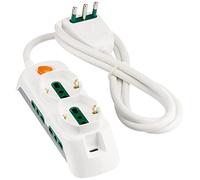 Vimar - Fp00521.c.b dos enchufes universales, 4p17 / 11 y spb17, blancos