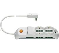 Vimar FP00526.C.B Due Enchufe Universal, 4P17/11, Spb17, 2 USB y SPD B