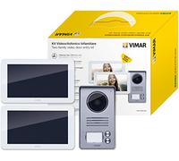 Videoportero de superficie Vimar K40916, 2 videoporteros con pantalla táctil LCD de 7" (marcado de mercancias)