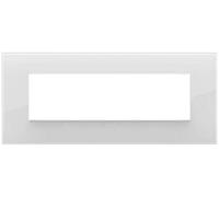 Vimar Placa clásica de 7 m, Reflex Hielo