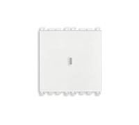Vimar serie arke - Interruptor cruzado axial 1 polo 16ax 2 módulos blanco