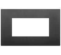 Vimar serie arke - Marco classic 4 módulos tecnopolimero negro