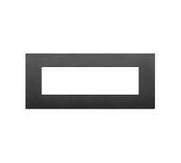 Vimar serie arke - Marco classic 7 módulos tecnopolimero negro