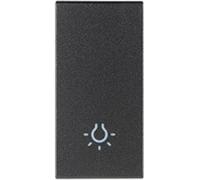 Vimar serie arke - Tecla 1 módulo simbolo luz gris