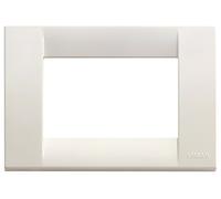 Vimar serie idea - Placa classica 3 módulo plastico blanco idea