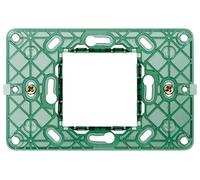 Vimar serie plana - Soporte 2 módulo central con tornillo