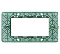Vimar serie plana - Soporte 4 módulo con tornillo