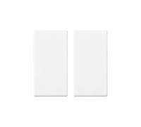 Vimar serie plana - Tecla doble para interruptor enocean blanco