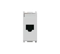 Vimar serie plana - Toma rj45 netsafe cat5e utp silver