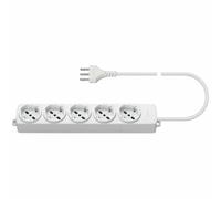 Vimar Tomado Multipla 5 Universal + Cable Blanco - 01294.CC.B
