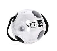 VIMAS SPORT Aqua Ball, Balón Medicinal Rellenable de Agua, PVC Transparente, con Asas Resistentes, para Entrenamiento de Fuerza y Acondicionamiento Físico, Adultos Unisex