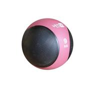 VIMAS SPORT Balón Medicinal de Goma para Fitness y Ejercicio, 9 kg, Rosa, Agarre Texturizado, para Adultos