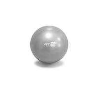 VIMAS SPORT - Pelota Pilates 20cm Mini Ball Antiexplosión para Yoga, Fitness, Ejercicio y Rehabilitación | Balón de Gimnasia Pequeño para Casa | Fitball Suave para Estiramientos y Core (Gris, 20 cm)