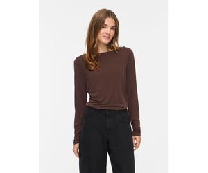 Vimodala Cuello Barco Top De Manga Larga S