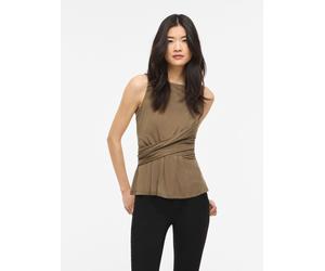 Vimodala Cuello Barco Top Sin Mangas XS