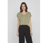 Vimodala Cuello En V Top De Manga Corta XS