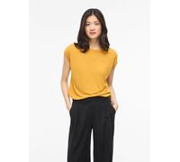 Vimodala Cuello Redondo Top De Mangas Casquillo L