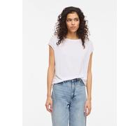 Vimodala Cuello Redondo Top De Mangas Casquillo M