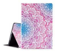Vimorco for iPad Case 9.7 Inch 2017/2018,for iPad Air 1/2, for Apple iPad 6th/5th Generation with Auto Wake/Sleep,Premium Leather Folio Stand Cover, Blue Purple Mandala