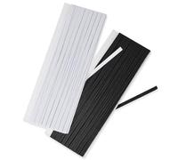 Vin Beauty Elástico de 1/4 pulgadas para coser, negro, ancho de 11 yardas, banda elástica blanca para coser, bandas elásticas para cinturillas, pantalones, manualidades, suave, alta elasticidad
