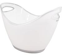 Vin Bouquet Cubitera para 4 Botellas, Champanera para Vino, Cava y Champán | Capacidad 4 botellas, poliestireno resistente a golpes, agarre lateral, 35 x 26,5 x 26 cm, para mesa, bar y terraza