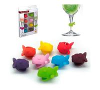 Vin Bouquet FIA 014 - Marcacopas de pez clip, Marca Copas de Silicona
