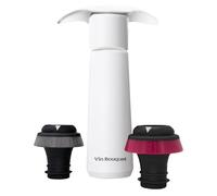 Vin Bouquet FIC 1306 bomba de vacío manual click con 2 tapones indicador sonido accesorios vino conservar vino