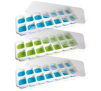 Vin Bouquet FIE 959 pack 3 moldes hielo silicona fácil desmoldar 14 cubitos