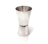Vin Bouquet FIK 024 - Vasito Medidor Acero Inoxidable 40/20ml, Jigger, Vaso Medidor Cocktail, Vaso Medidor Cocktail